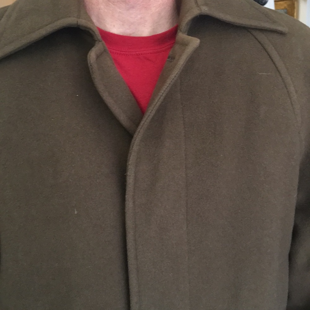 Mens Kasper Wool Winter Over coat - Picture 3 of 8